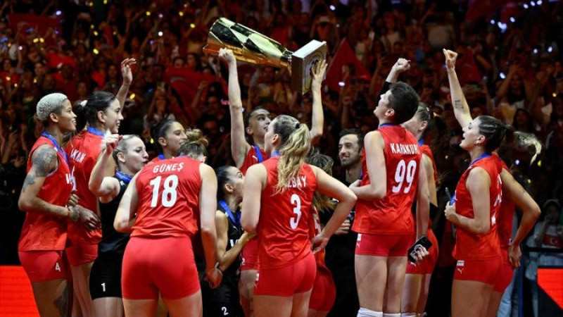 A Milli Kadın Voleybol Takımı tarih yazdı...