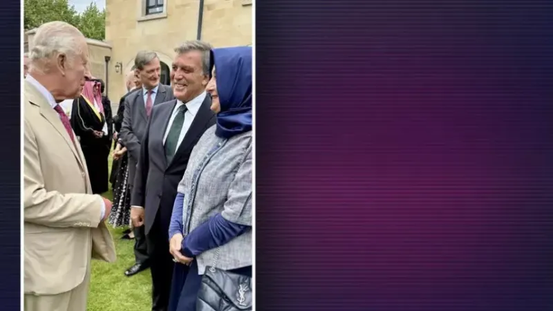 Abdullah Gül, İngiltere Kralı III. Charles ile bir araya geldi