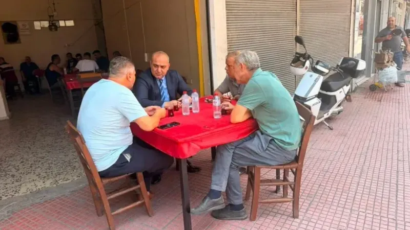 Hakan Yıldırım Mahalle esnafıyla buluştu